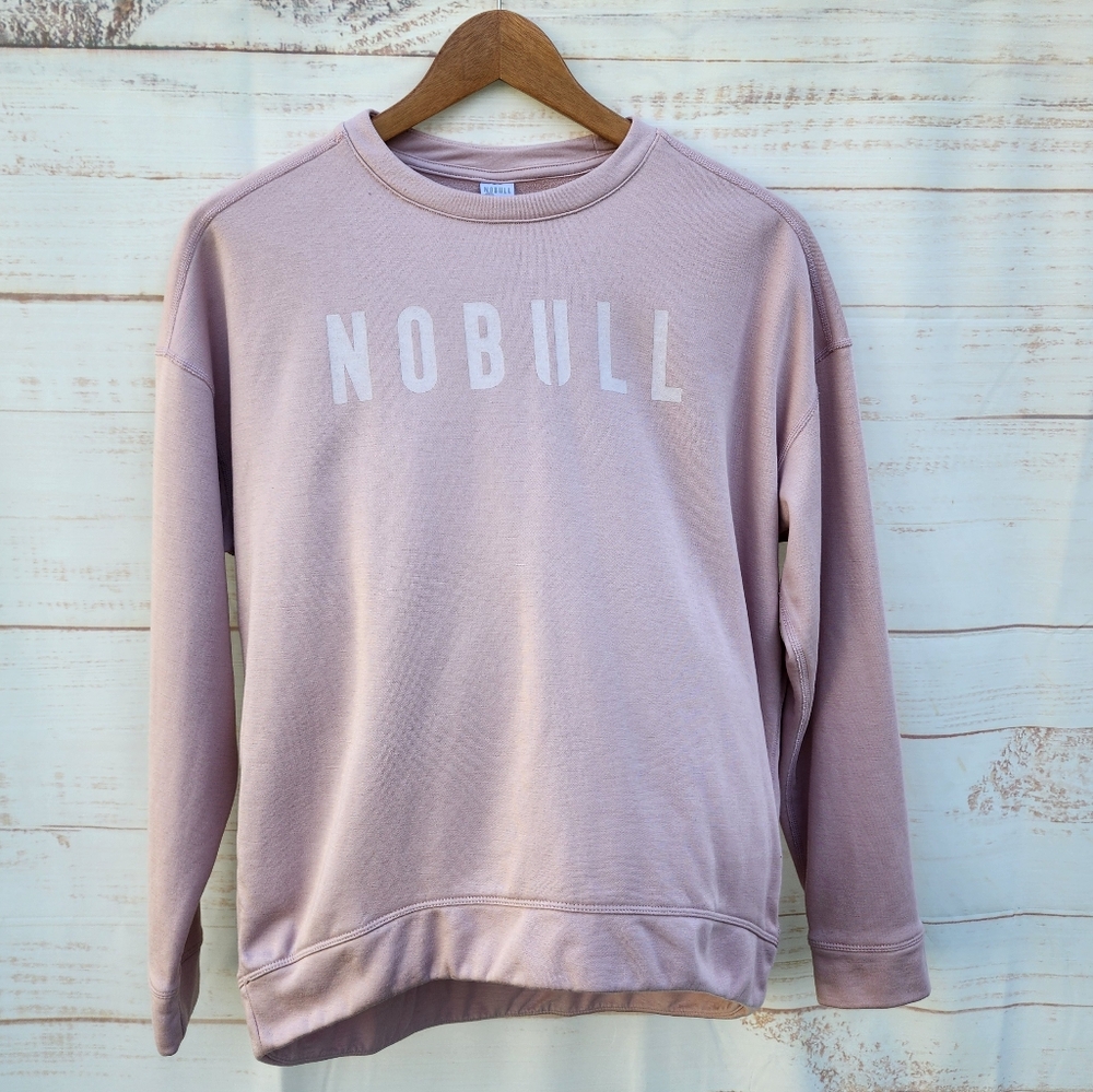 NOBULL Women's Sweater in Light Pink
